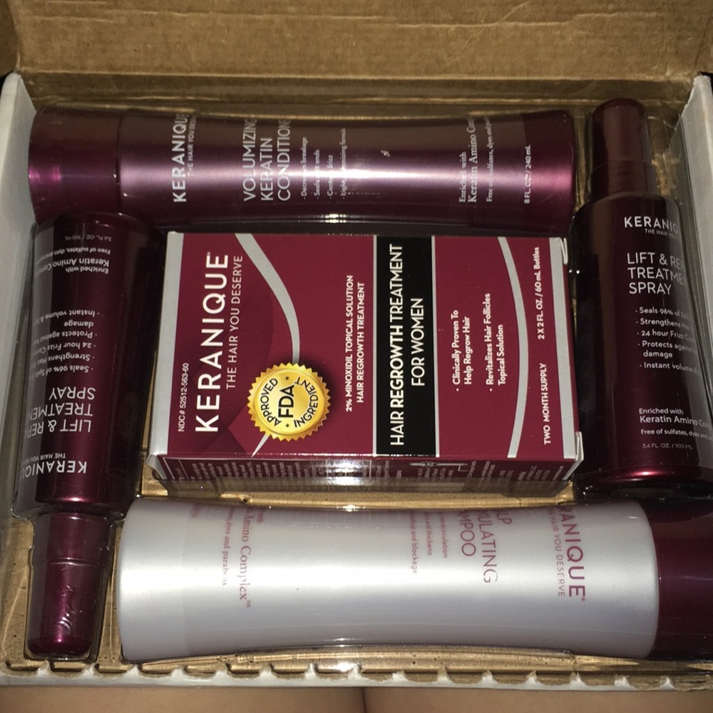 Keranique hair treatment full kit